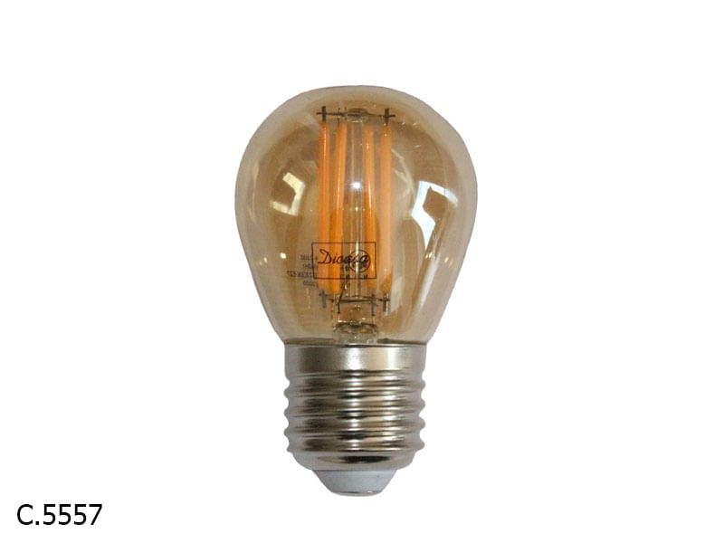 Lampada Led Filamento G45 4W E27 Dicasa - Atacado do Lojista